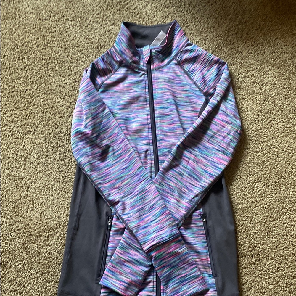 Ideology Multicolor Zip-Up Jacket